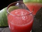 American Watermelon Ginger Frosted Drink Appetizer