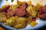 American Stove Top Smoked Kielbasa and Cabbage Appetizer