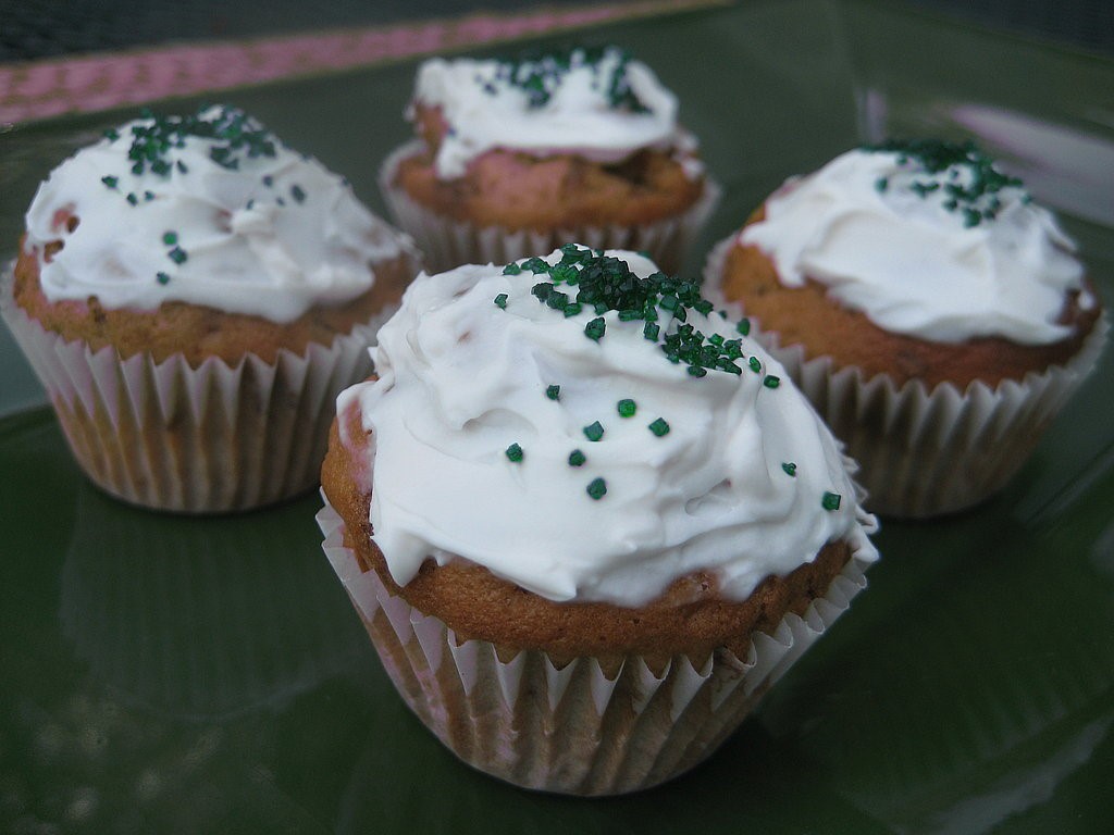 American St Pattyands Day Muffins Appetizer