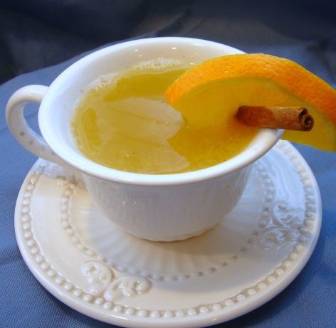 American Hot Orange Almond Drink Appetizer