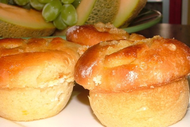 American Hot Orange Rolls Dessert