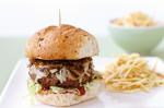 British Double Cheese And Beef Burgers Recipe Appetizer