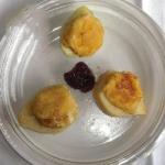 Australian Pears with Camembert Cheese Filling Dessert