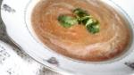 American Rich and Creamy Roasted Eggplant Soup Recipe Dinner