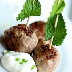 Moroccan Greek Meatballs 2 Dessert