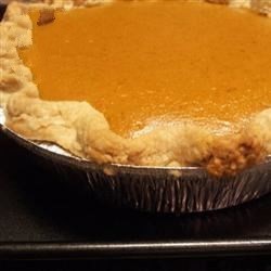 American Creamy Pumpkin Pie Recipe Dessert