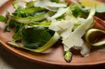 Mexican Shaved Asparagus With Arugula and Parmesan Recipe Appetizer