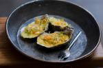 French Hot Oysters in Creamy Beurre Blanc Sauce Appetizer