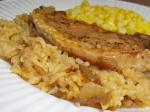 American Simply Oven Baked Pork Chops and Rice Dinner