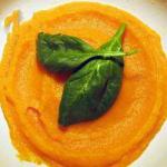 British Mashed Potatoes with Carrot Appetizer