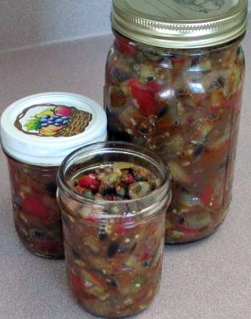 Italian Caponata  Eggplant and Lots of Good Things Dinner