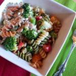 American Pasta Salad with Tuna and Broccoli Dinner