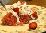 American Striking Strawberry Cake Dessert