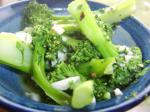 American Broccoli With Garlicherb Butter Appetizer