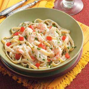 Italian Seafood Fettuccine Alfredo 1 Appetizer