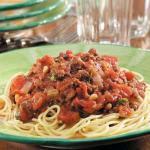 Sicilian Spaghetti Sauce 1 recipe