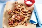American Spicy Meat Lovers Pizza With Salad Recipe Appetizer