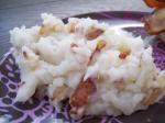 American Creamy Bacon and Onion Mashed Potatoes Appetizer