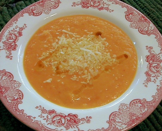 American Yellow Pepper Soup 3 Appetizer