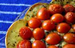 Italian Potato Tomato and Cheese Tart Appetizer