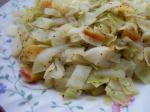 American Simple Cabbage and Mushroom Side Appetizer
