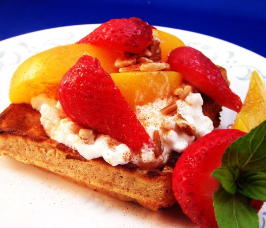 Canadian Peachy Breakfast Shortcake Breakfast