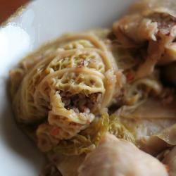 American Vegetarian Stuffed Cabbage 2 Appetizer