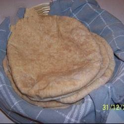 American Wholemeal Pita Bread Appetizer