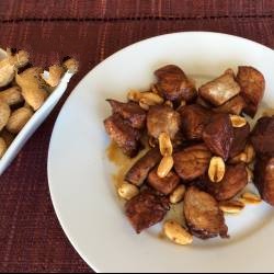 American Stirfried Pork with Caramel Dinner