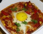 Spanish Flamenco Eggs 2 Appetizer