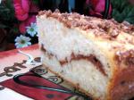 British Cinnamon Hazelnut Layered Coffee Cake Dessert