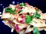 Canadian Pappardelle With Artichokes and Sundried Tomatoes Dinner