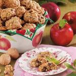 British Walnut Raisin Apple Cookies Dessert