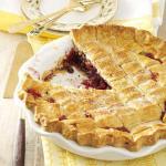 British Walnutcranberry Lattice Pie Dessert