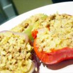 British Simply Scrumptious Stuffed Peppers Alcohol