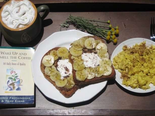 French A Complete Breakfast in Bed for the One You Love Breakfast