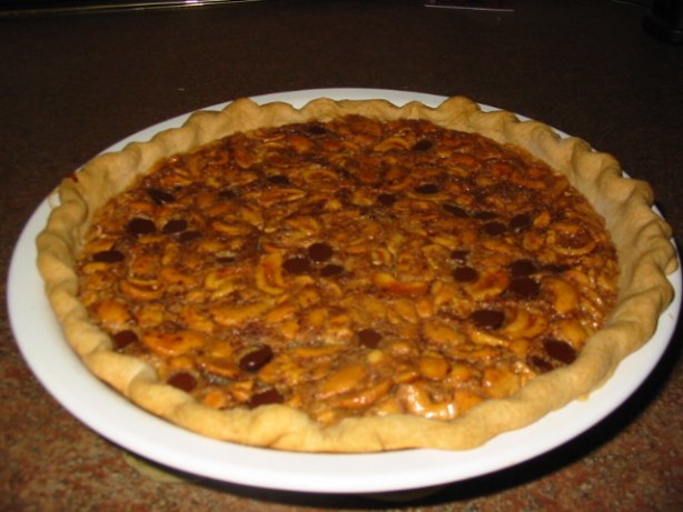 American Chocolate Cashew Pie Dessert