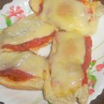 French French Bread Pizza BBQ Grill