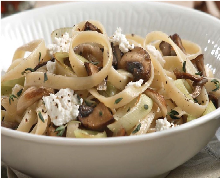 Italian Mushroom Pasta Dinner