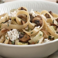 Italian Mushroom Pasta Dinner