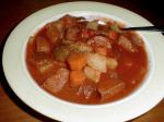 Maes Sausage Supreme Stew recipe