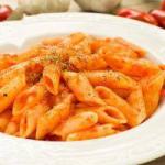 Penne with Herbs Italian and Parmesan recipe