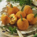 Italian Ausgebackene Rice Balls Appetizer