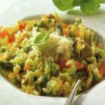 Italian Risotto with Spring Vegetables 4 Appetizer