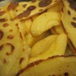Flambeed Applecalvados Crepes recipe