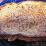 French French Toast with Cinnamon Sugar Breakfast