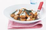 Italian Pumpkin Gnocchi With Butter And Sage Recipe Dinner