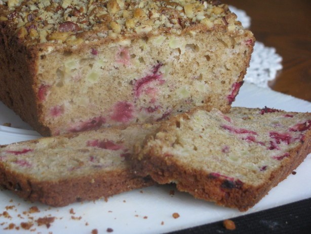 American Cranberry Apple Bread 7 Dessert