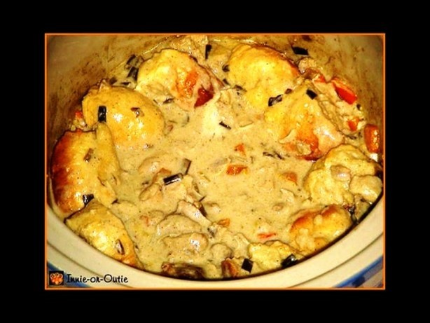 American Crock Pot Chicken With Bread Bowl Dumplings Dinner