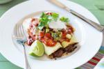 American Chicken Enchiladas With Lime And Avocado Salsa Recipe Appetizer